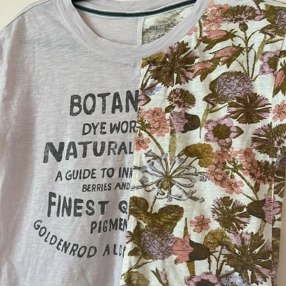 Anthropologie Pilcro Floral Tee - Picture 2 of 6